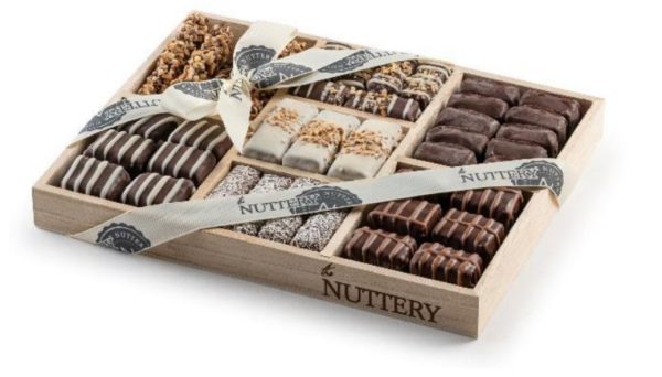 Chocolate 7 Section Gift Tray- Small