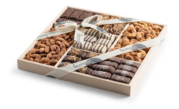 Chocolate & Nuts 5 Section Gift Tray