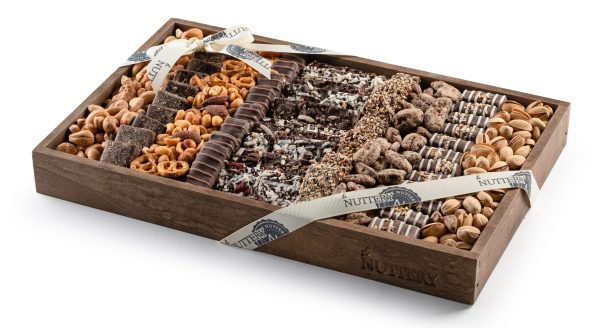 Chocolate and Nuts Gift Tray-Medium
